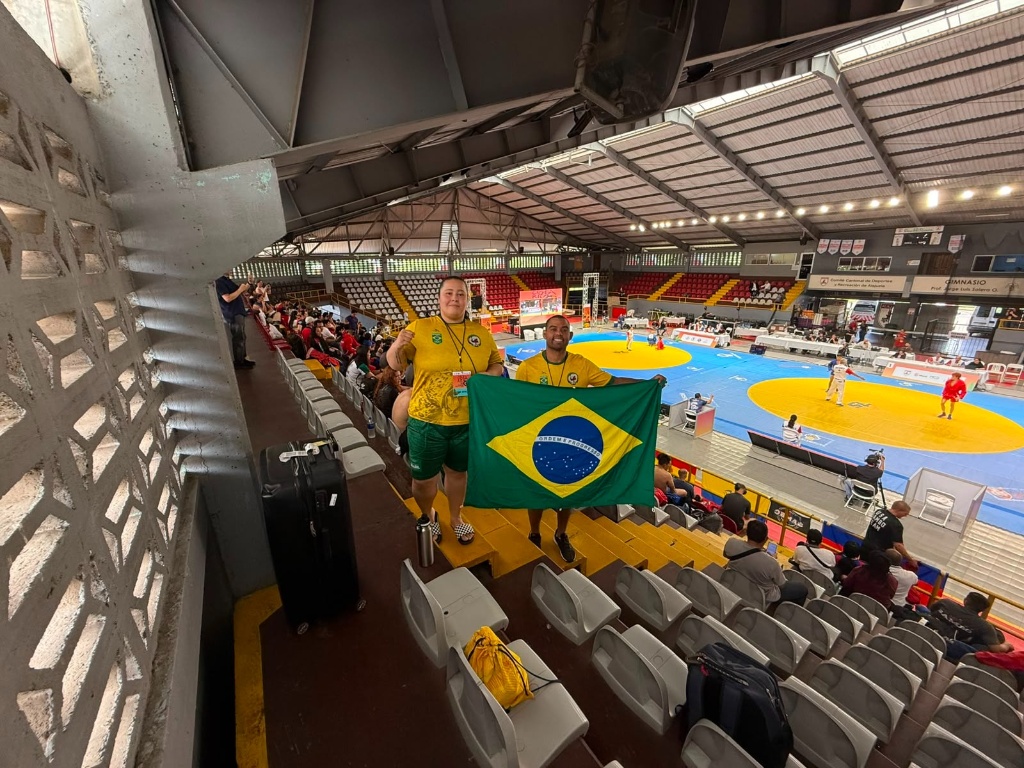 Delegação Brasileira na Arena do Pan-Americano